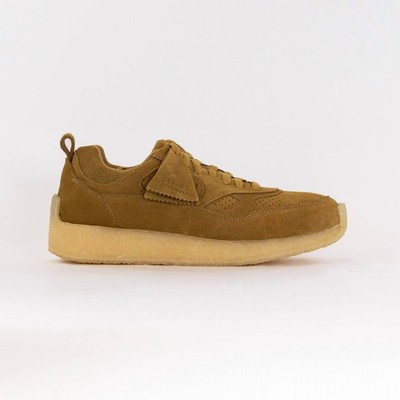 Clarks Men's Lockhill Sneaker Tan Suede