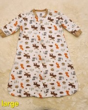 Hudson Baby Premium Quilted Long Sleeve Sleeper Size Large And Extra Large