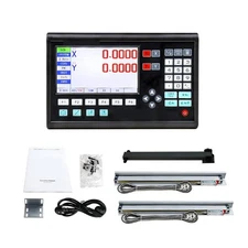 2 Axis LCD Digital Readout DRO Display 320 & 920mm Linear Scales CNC Mill Lathe