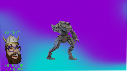 LGH-4W Lightray Alternate Mech Model For Battletech 6mm-10mm-15mm | eBay