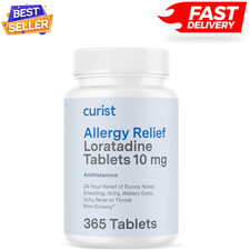 Loratadine 10 mg 365 Tablets  Bulk Loratadine 10mg Allergy Relief...