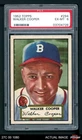 1952 Topps #294 Walker Cooper Braves SHORT-PRINT PSA 6 - EX/MT