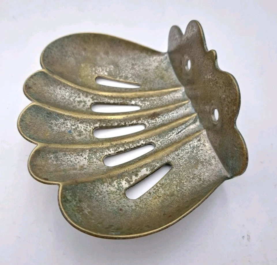 Старинный настенный винтажный викторианский держатель для мыла в ванной - Изображение 3 из 4