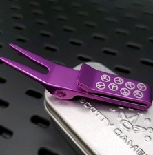 SCOTTY CAMERON 2008 DANCING PEACE SIGNS COSMIC GRAPE PIVOT TOOL