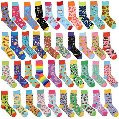 Neuheit Socken Herren Damen gemustert Mode Freizeit Baumwolle bunt Geschenk Spaß