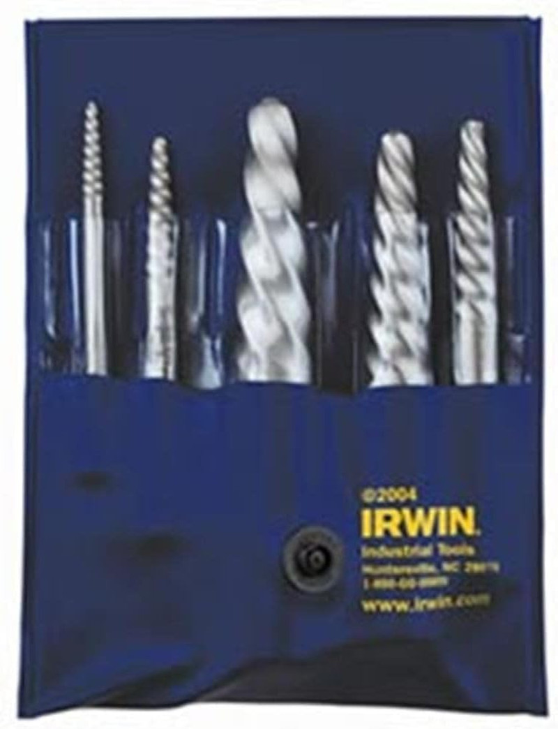 Kit 6 Estrattori Viti Danneggiate Spirale 53545 - Spedizione Rapida