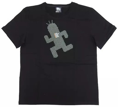 Hysteric Glamour Y2K Vintage Glitter T-Shirt Bianca Taglia Gratuita