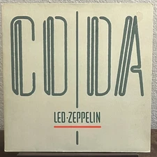 Led Zeppelin Coda Vinyl LP 1982 Swan Song 79.0051-1 Netherlands