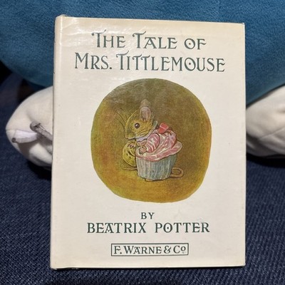 THE TALE OF MRS.TITTLEMOUSE, BEATRIX POTTER  1910, Renewed 1938 Vintage