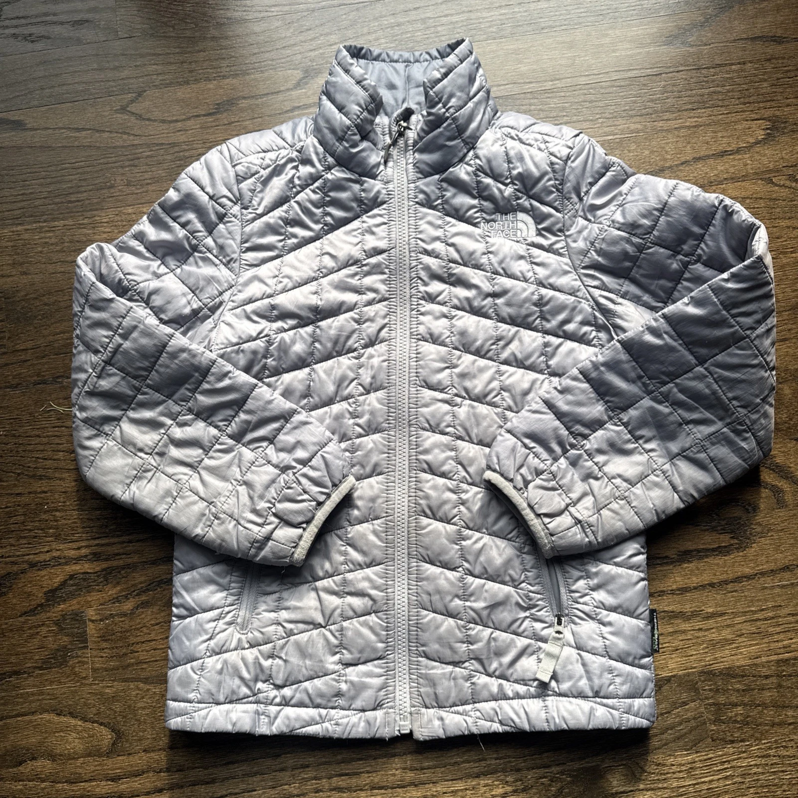 Boys The North Face Thermoball Eco Zip-up Jacket Size 7/8