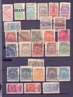 Argentina postal Revenue (Fiscal stamps) from Cordoba 1890-1915 : 70 different