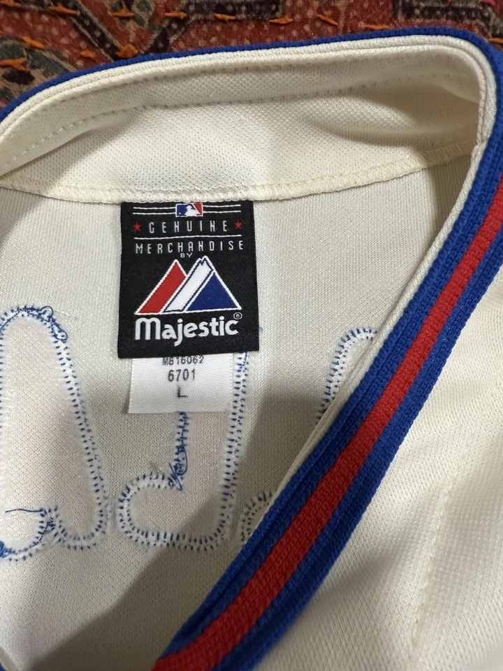 Majestic Auténtico Philadelphia Phillies Roy Halladay Juvenil Jersey Talla Grande Foto 4 de 4