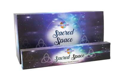 Sacred Elements Sacred Space Masala Incense Sticks | Box of 12 Packs - 15 Grams
