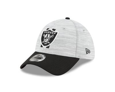New Era NFL21 39Thirty Las Vegas Raiders Training Kappe Cap grau black 96072