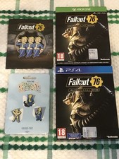 Spille Fallout 76 Playstation 4 E Xbox One Nuove Sigillate Da Collezione(no Game