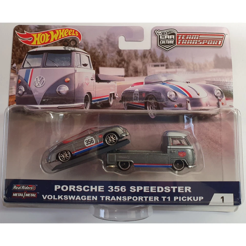 Porsche 356 Speedster Volkswagen T1 Pickup Magnus Walker Hot Wheels FLF56 FLF61 - Bild 1 von 1