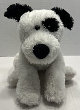 Animal Alley Plush 18" White  Black Floppy Dog Stuffed Animal Toys R Us READ