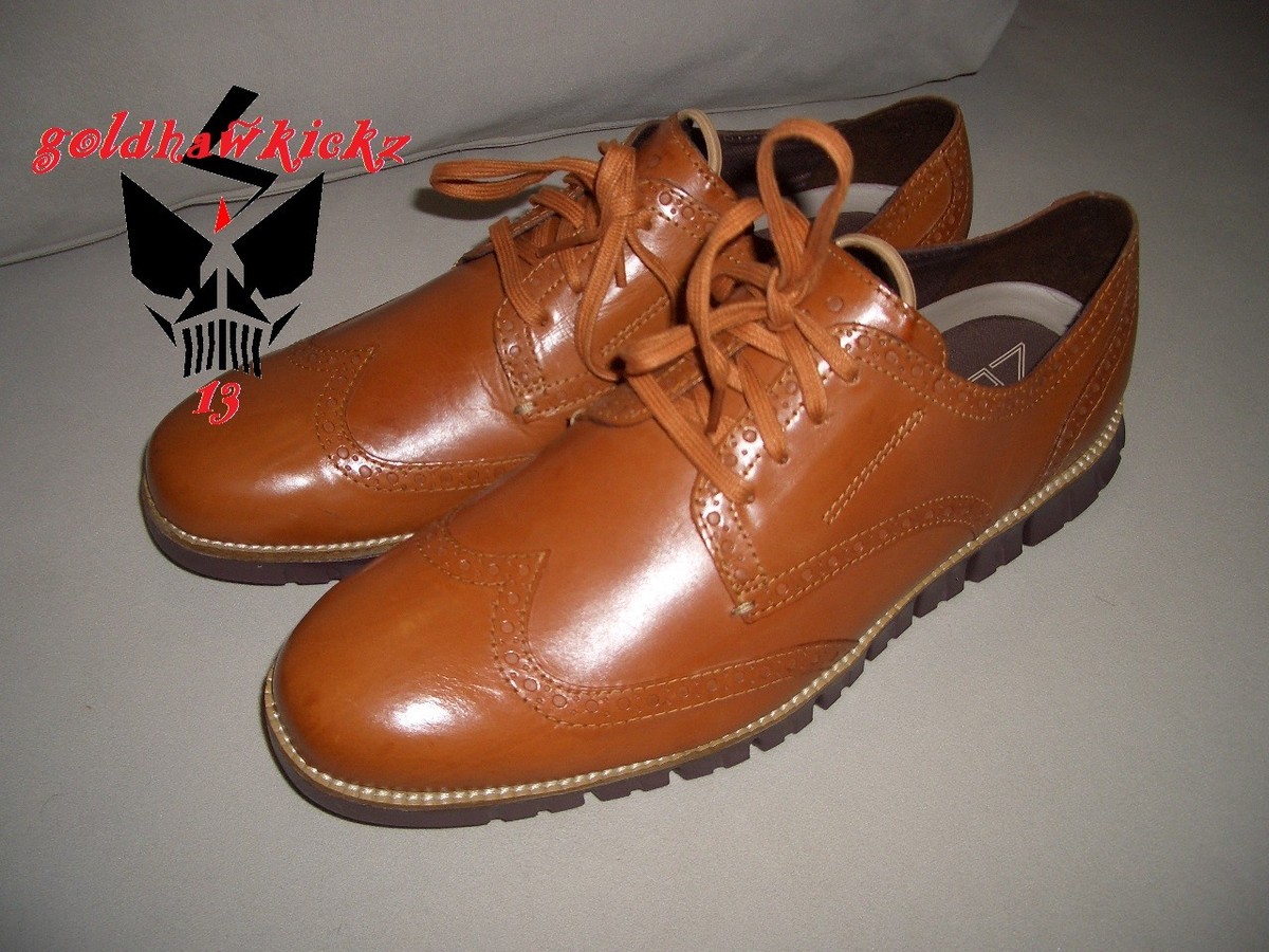 COLE HAAN ZEROGRAND WING OXFORD Deconstructed wingtip C22747 Tan Size 12 M Cole Haan Men main image 4