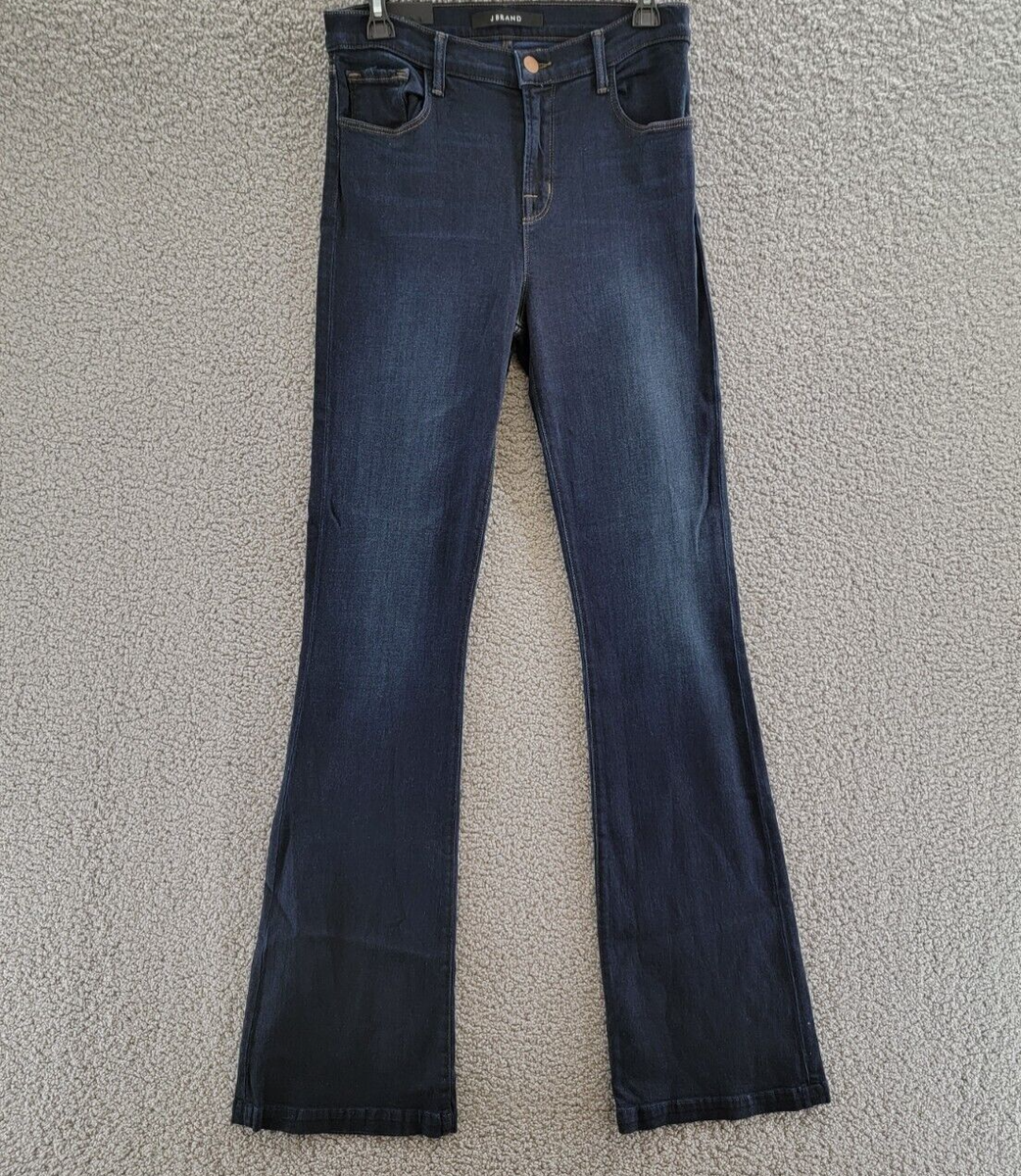 J Brand Maria Flare High Rise Jeans Women's Indigo Denim J Brand Maria Flare High Rise Jeans Women's Indigo Denim