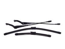 Opel Corsa D Scheibenwischerarme Wischerblätter Vorne 13284136 13284135