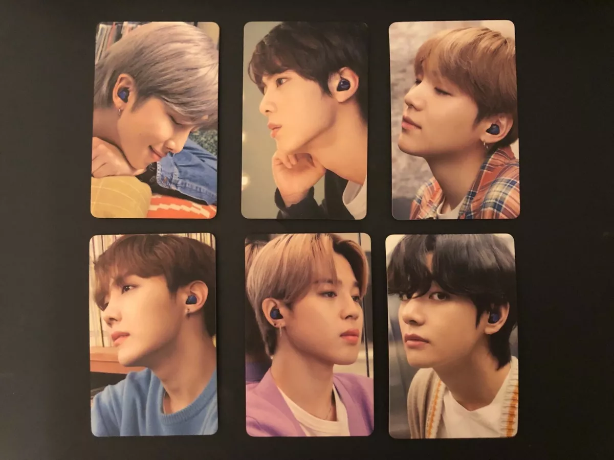 BTS Samsung Galaxy Buds Photocards - Official Preorder | eBay