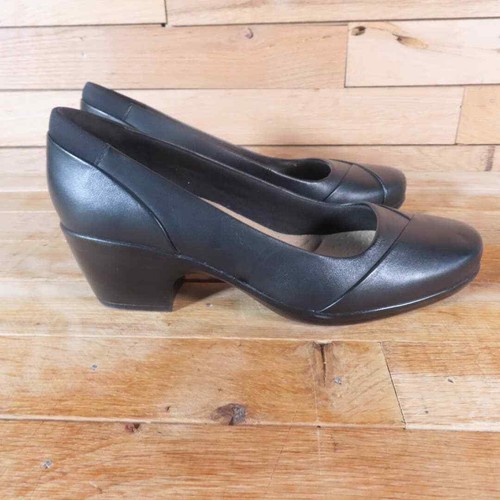 clarks emily alexa women's leather pumps