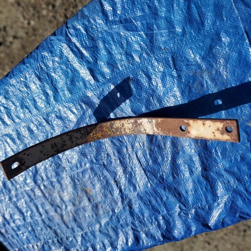 1940- 1941 Lincoln Left Front Outer Bumper Bracket. Used Ad#2217 - Foto 20 di 20