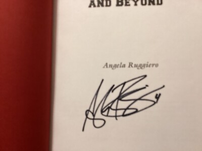 BREAKING THE ICE SIGNED by ANGELA RUGGIERO FIRST EDITION,OLYMPICS