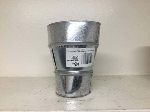 Deflect O Oval To Round Reducer 4 X 3 8 Units FV VS43R OSB43 EBay