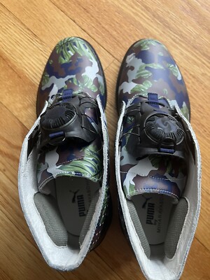 New Rare Puma Mihara Yasuhiro MY-83 Camo Mens Green HighTop  display picture 1