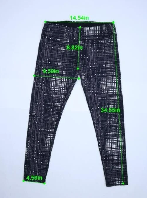 Туф Athletics женщин черный серый Athletic Activewear йога тренировки леггинсы L - Изображение 2 из 4