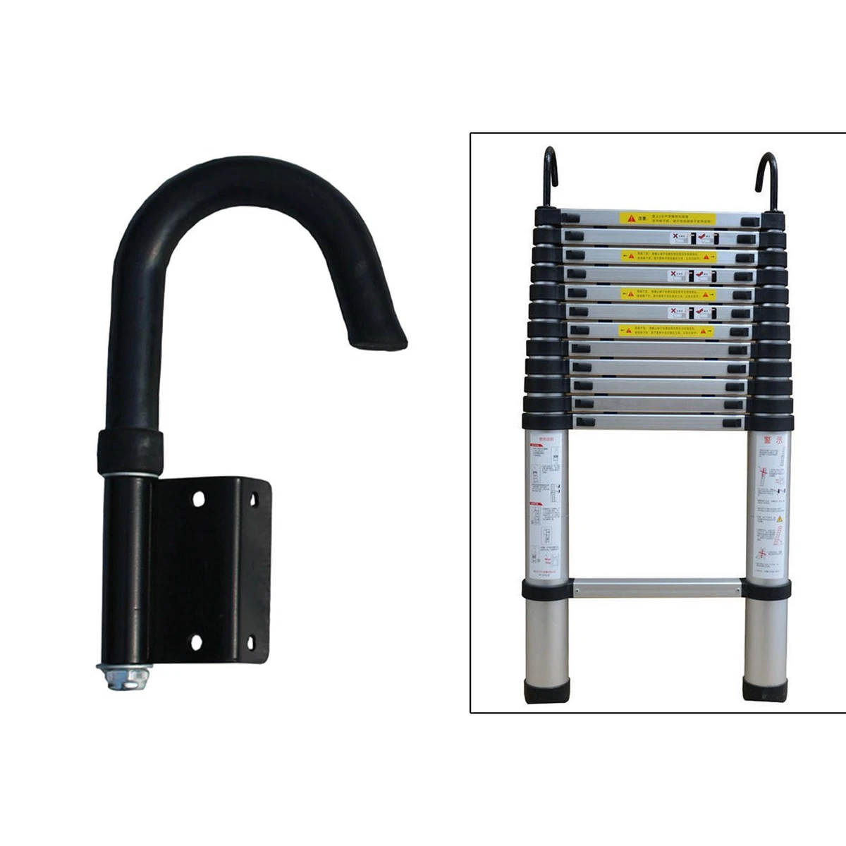 Telescoping Ladder Hook Stabilizers Standoff eBay