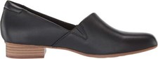 Clarks Women's Juliet Palm Black Leather 26142933