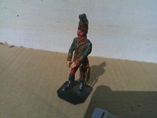 Stadden, Napoleonic Hussar cavalry trooper, well painted lead 54mm, DJ