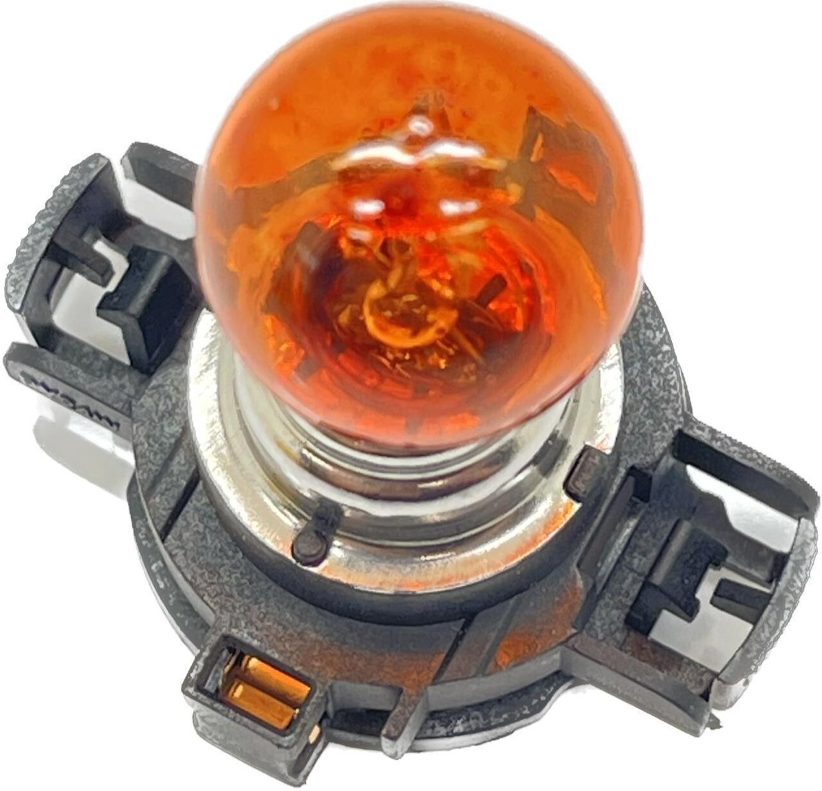 2 x PY24W amber indicator bulbs replacement 12v 24w turn signal | eBay