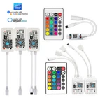 RGB RGBW WiFi BT App Smart LED Controller ,IR 24Key Remote For LED Strip