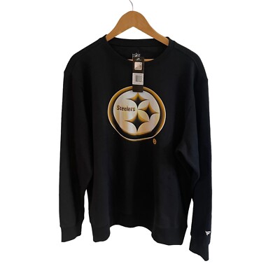 Pitsburg Steelers NFL Fanatics Herren Langarm Pullover Sweatshirt Gr. XL NEU