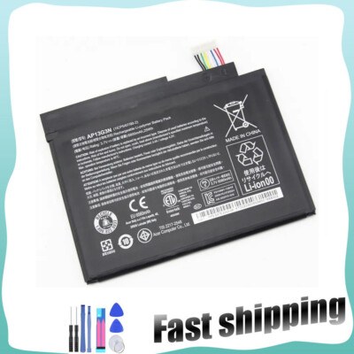 New AP13G3N 3.7V 25Wh Battery for Acer Iconia W3-810 W3-810P 8' Tablet