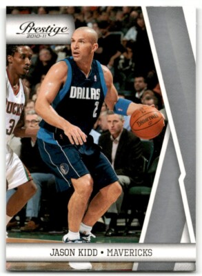 2010-11 Panini Prestige Basketball Card Jason Kidd #23 Dallas