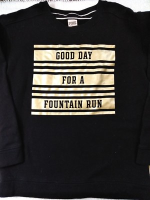 Good Day For A Foundation Run Pink Sweatshirt A-6