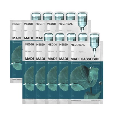 Mediheal Madecassoside Face Mask Pack 10sheets Blemish Repair Essence 