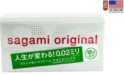 Sagami Original 002 condoms non-latex polyurethane Ultra Thin 0.02mm  4 types  - Picture 17 of 22