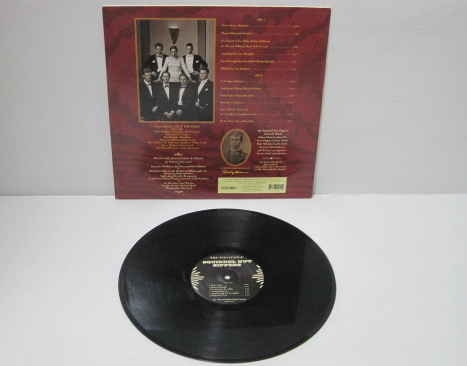 SQUIRREL NUT ZIPPERS - The Inevitable LP 1995 US ORIG MAMMOTH BRIAN SETZER RARE Foto 2 de 2