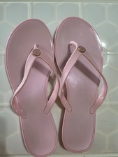 Tory Burch Women s Pink Flip Flops Size 9 Jel...