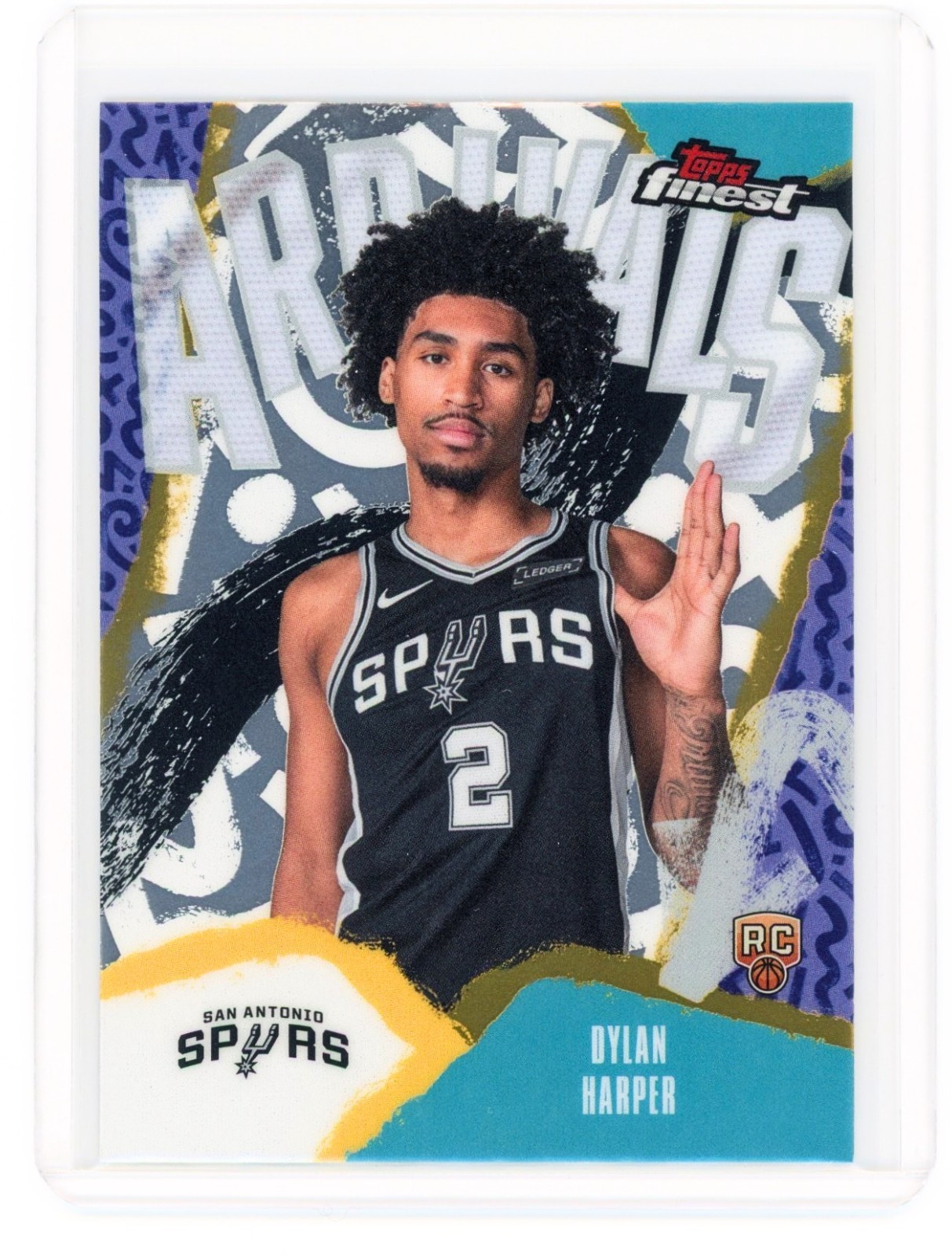 2025 TOPPS FINEST ARRIVALS #A-2 DYLAN HARPER (RC)