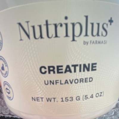 Nutriplus Creatine Monohydrate Powder with Vitamin B6 Unflavored 153g