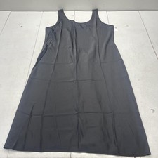 Old Navy Dress Womens XL Black Sleeveless Tank Midi A-Line Polyester Casual