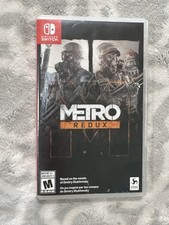 Authentic Replacement Original Case ONLY for METRO REDUX - Nintendo Switch Box
