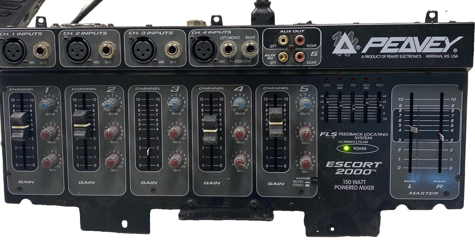 Peavey Escort 2000  5-Channel Portable PA System