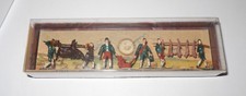 HO scale people figures set MERTEN 2120 hunters carrying killed game